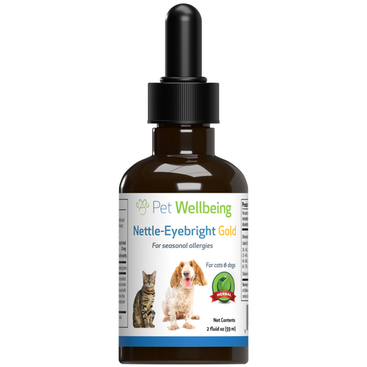 Nettle-Eyebright Gold for Cats (Sneeze Ease) - Supports Seasonal Comfort