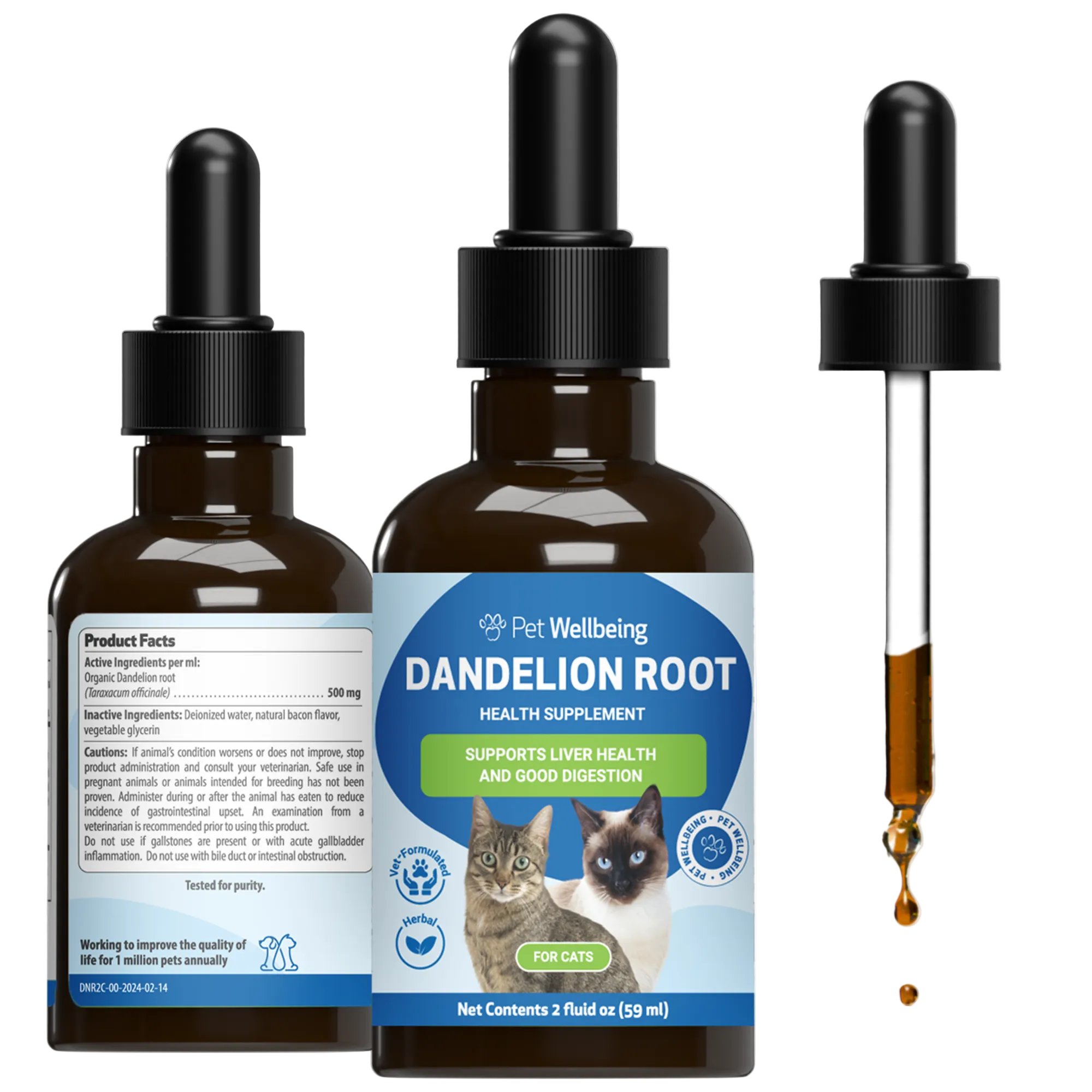 Dandelion Root - Holistic Digestive & Liver Support for Cats | Pet ...