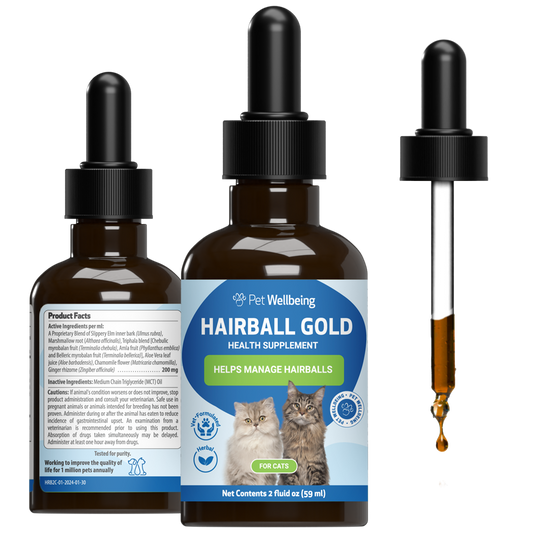Hairball Gold - Holistic Hairball and Digestive Care for Cats