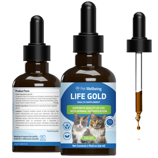 Life Gold - Immune, Antioxidant, and Detoxification Support for Cats