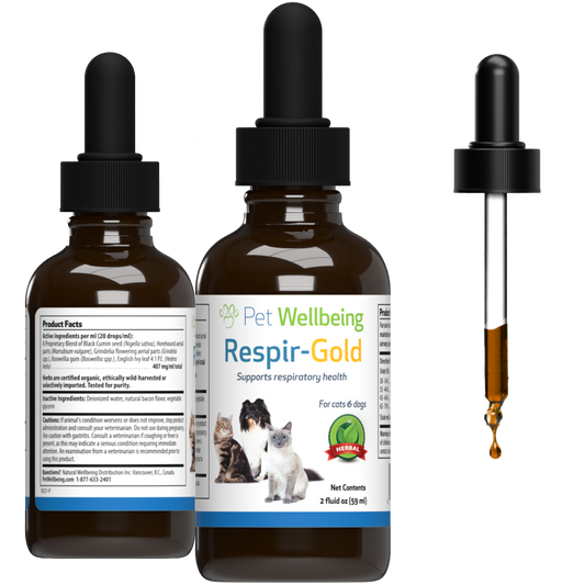 Respir-Gold - Supports a Healthy Lower Respiratory Tract in Cats