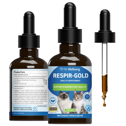 Respir-Gold - Supports a Healthy Lower Respiratory Tract in Cats