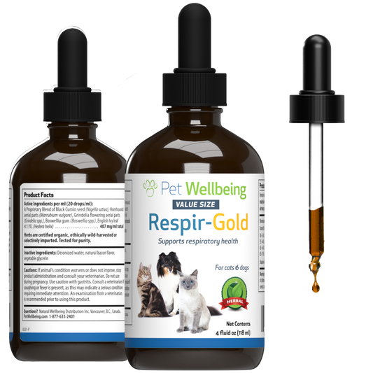 Respir-Gold - Supports a Healthy Lower Respiratory Tract in Dogs