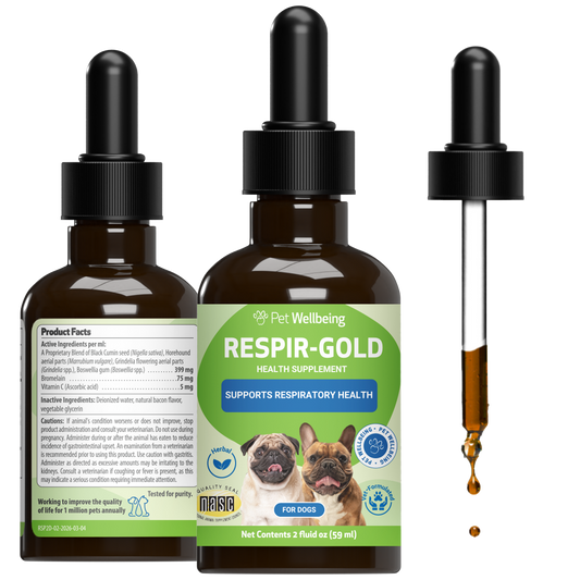 Respir-Gold - Supports a Healthy Lower Respiratory Tract in Dogs