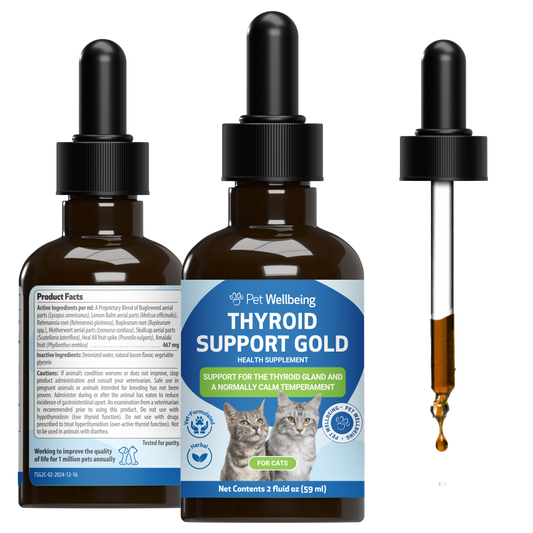 Thyroid Support Gold - Supports Healthy Thyroid Gland Function in Cats