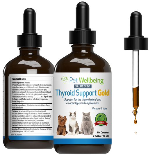 Thyroid Support Gold - Supports Healthy Thyroid Gland Function in Cats